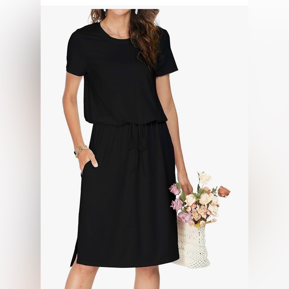 Casual Black Women's Dress
